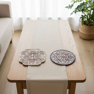 Vintage Hand Embroidered Silk Chinese Tapestries Floral Gold Wall Decor X2